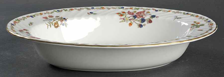 Somerset 10" Oval Vegetable Bowl by John  Aynsley & Sons-1
