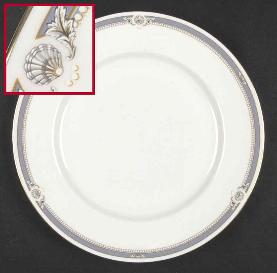 South Pacific Blue Dinner Plate by John  Aynsley & Sons-1