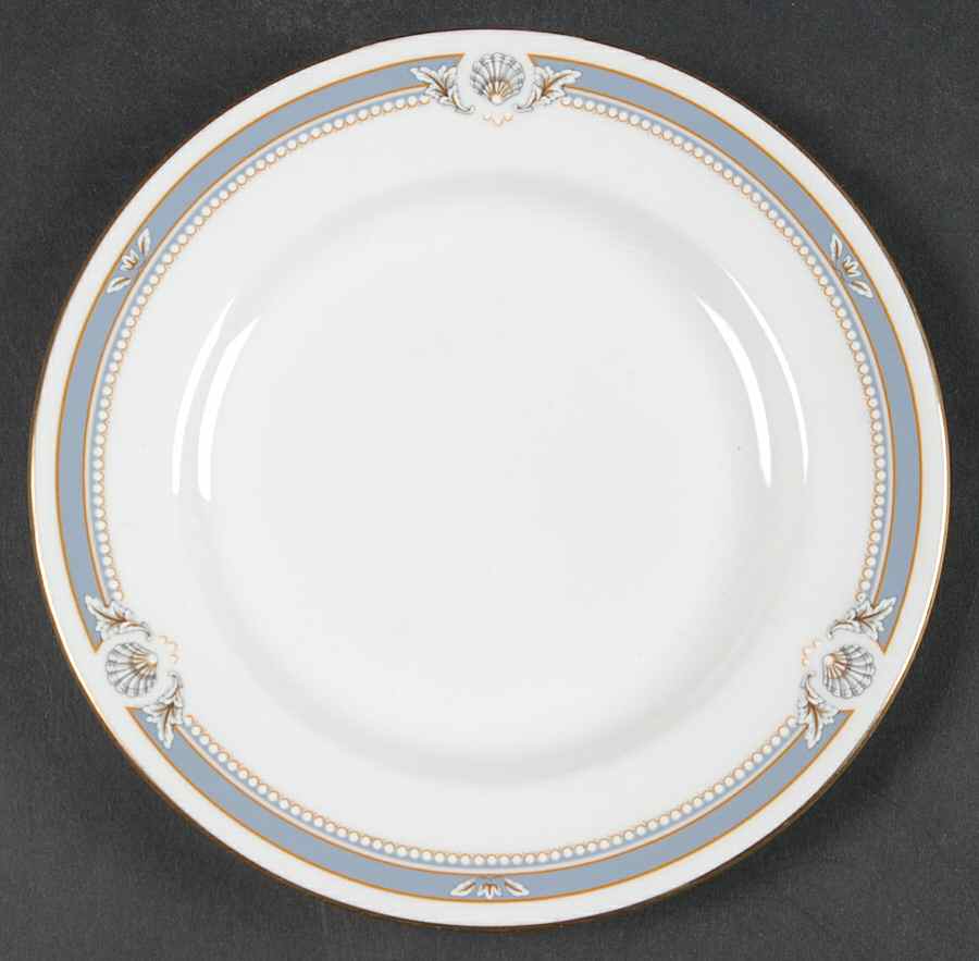 South Pacific Blue Dessert/Pie Plate by John  Aynsley & Sons-1
