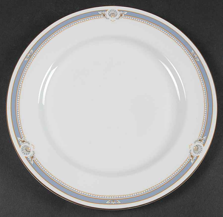 South Pacific Blue Salad Plate by John  Aynsley & Sons-1