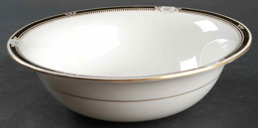 South Pacific Black 9" Salad Serving Bowl by John  Aynsley & Sons-1