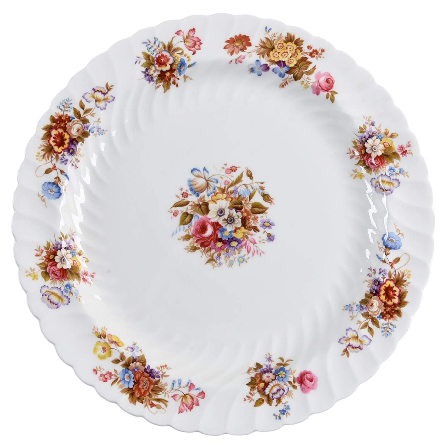 Summertime 12" Chop Plate (Round Platter) by John  Aynsley & Sons-1