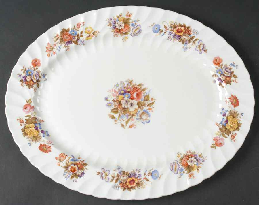 Summertime 15" Oval Serving Platter by John  Aynsley & Sons-1