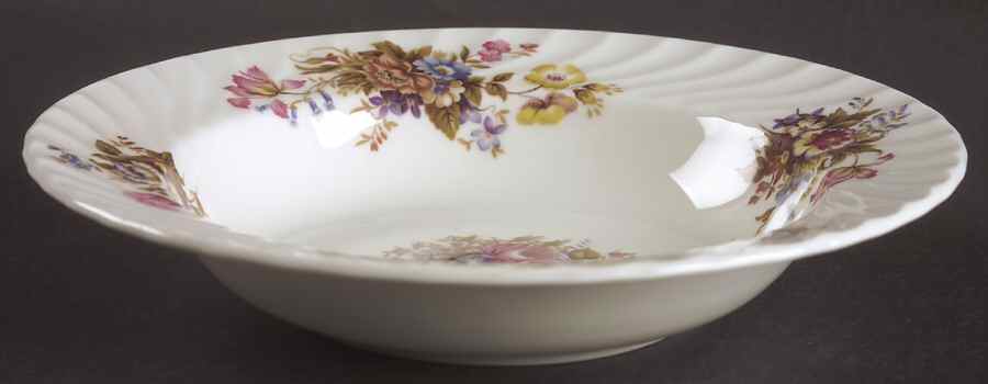 Summertime Rim Soup Bowl by John  Aynsley & Sons-1