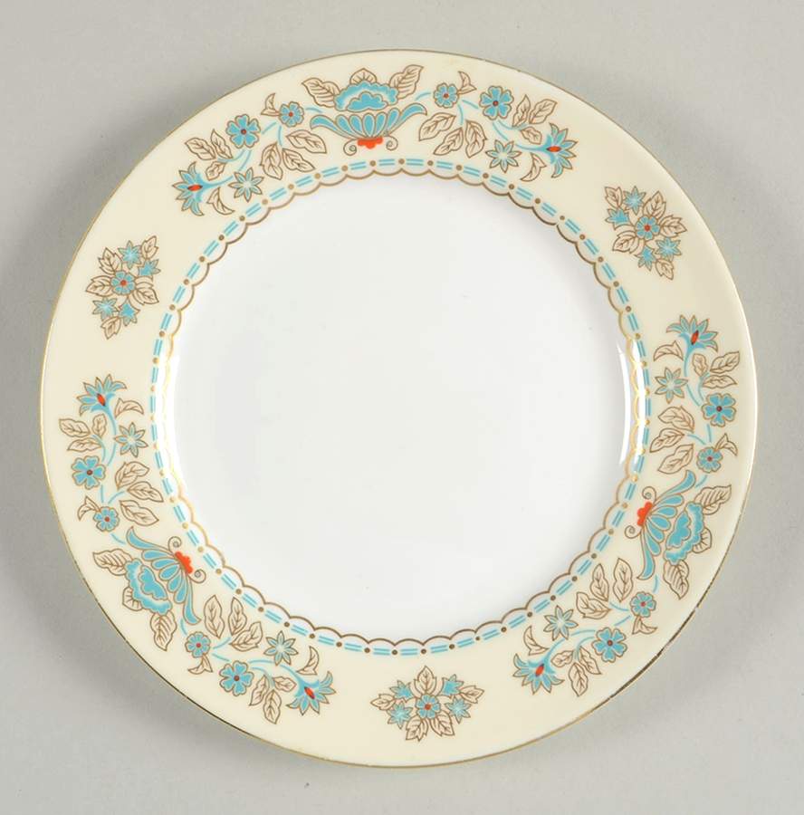 Tatton Hall Bread & Butter Plate by John  Aynsley & Sons-1