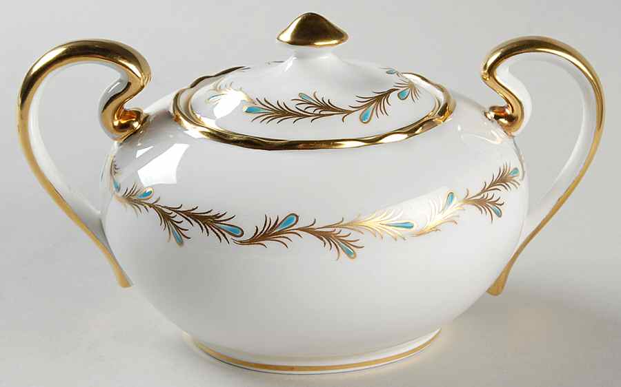 Viscount Sugar Bowl & Lid by John  Aynsley & Sons-1