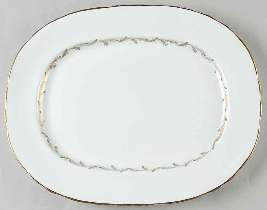 Viscount 15" Oval Serving Platter by John  Aynsley & Sons-1