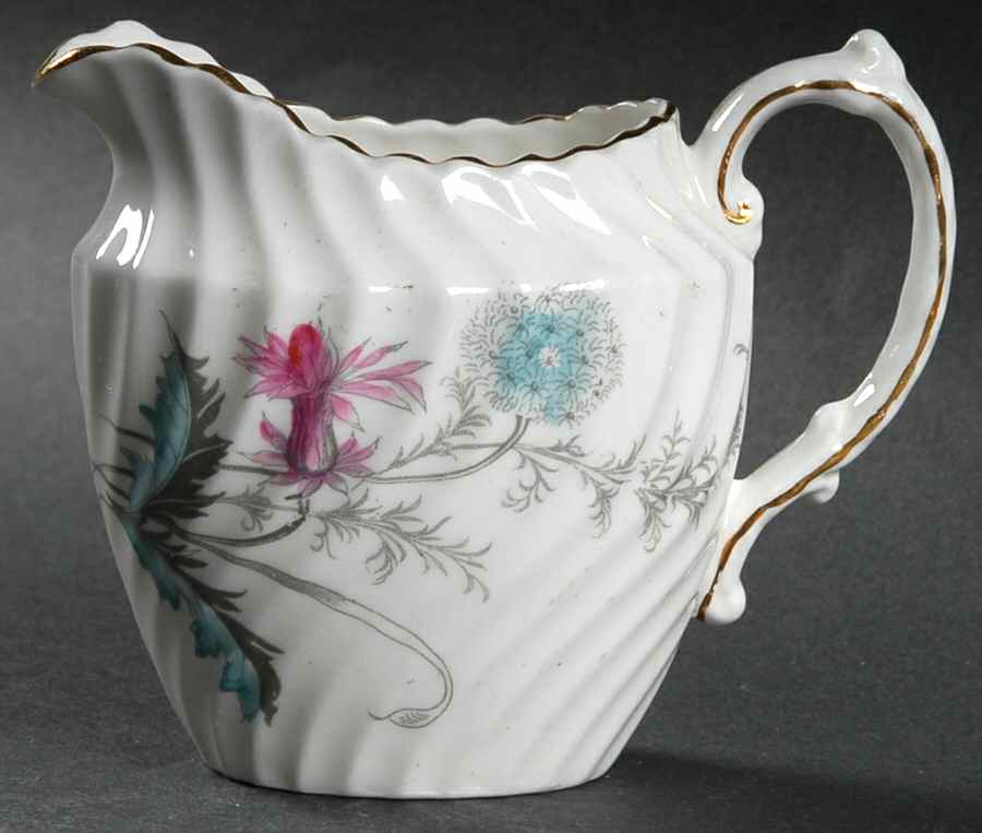 Wayside (Swirled) Creamer by John  Aynsley & Sons-1