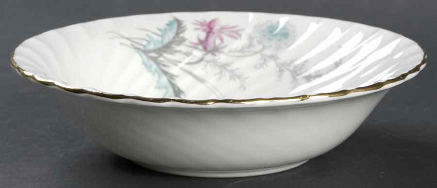 Wayside (Swirled) Coupe Cereal Bowl by John  Aynsley & Sons-1