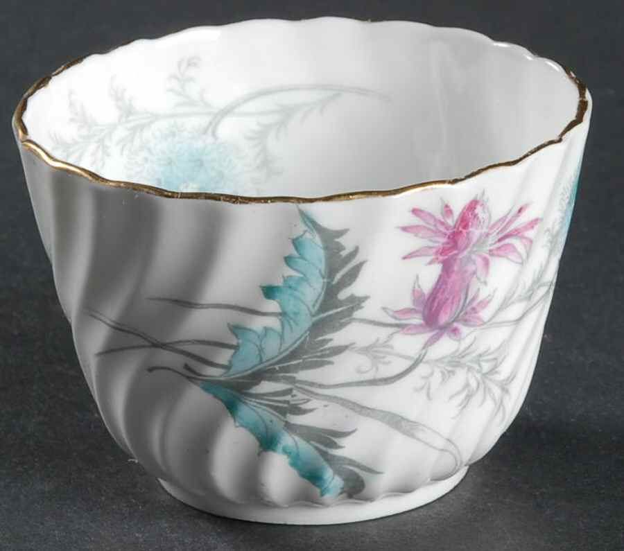 Wayside (Swirled) Mini Open Sugar Bowl by John  Aynsley & Sons-1