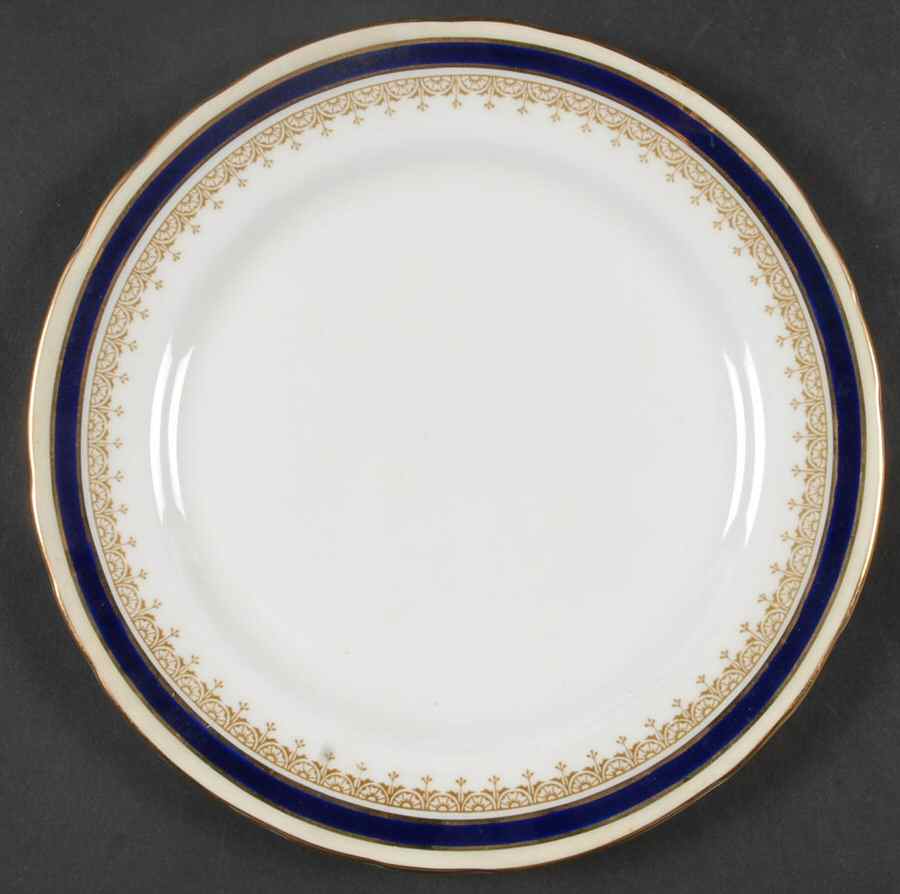 Wendover Cobalt Blue Salad Plate by John  Aynsley & Sons-1