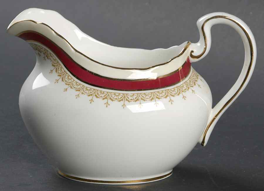 Wendover Maroon Creamer by John  Aynsley & Sons-1