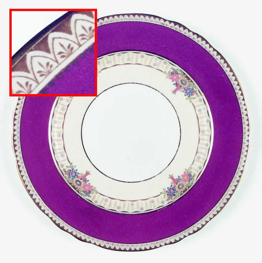 Whitehall Dinner Plate by John  Aynsley & Sons-1