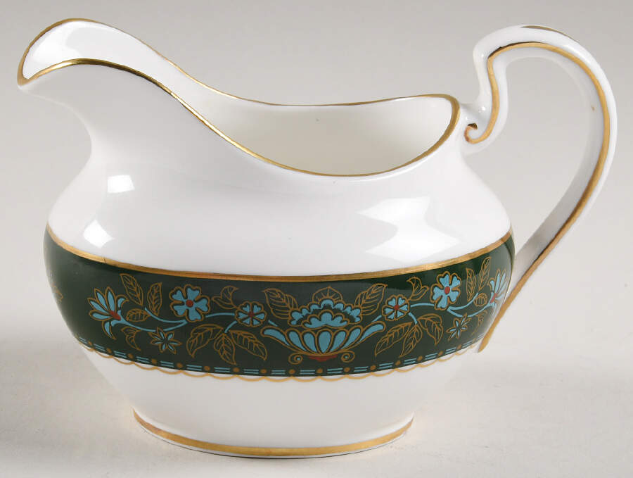 Winchester (Green) Creamer by John  Aynsley & Sons-1