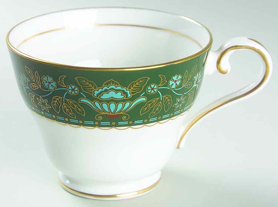 Winchester (Green) Footed Cup by John  Aynsley & Sons-1