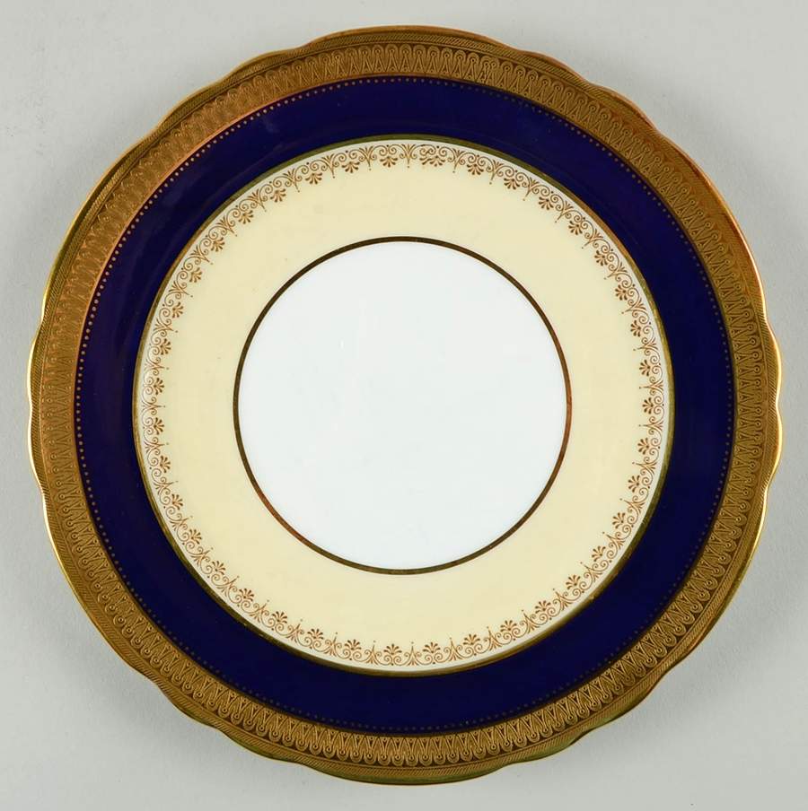 Windsor Cobalt Blue Salad Plate by John  Aynsley & Sons-1