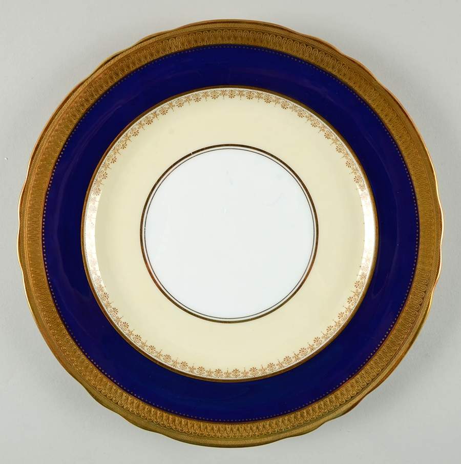 Windsor Cobalt Blue Dinner Plate by John  Aynsley & Sons-1