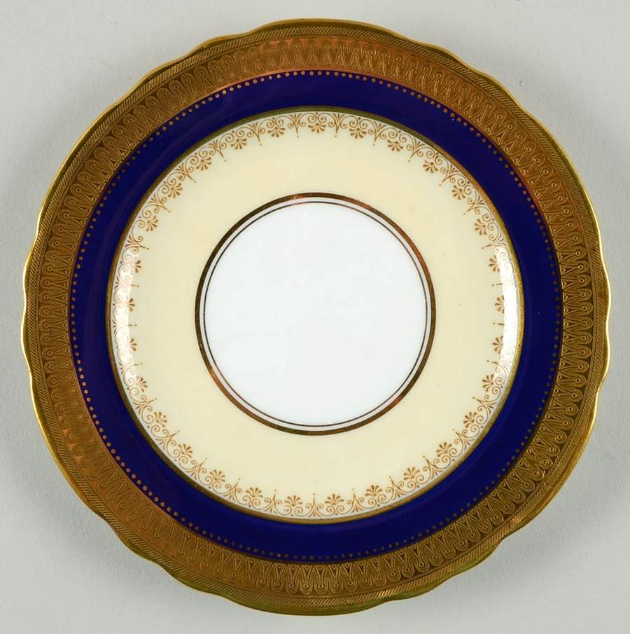 Windsor Cobalt Blue Bread & Butter Plate by John  Aynsley & Sons-1