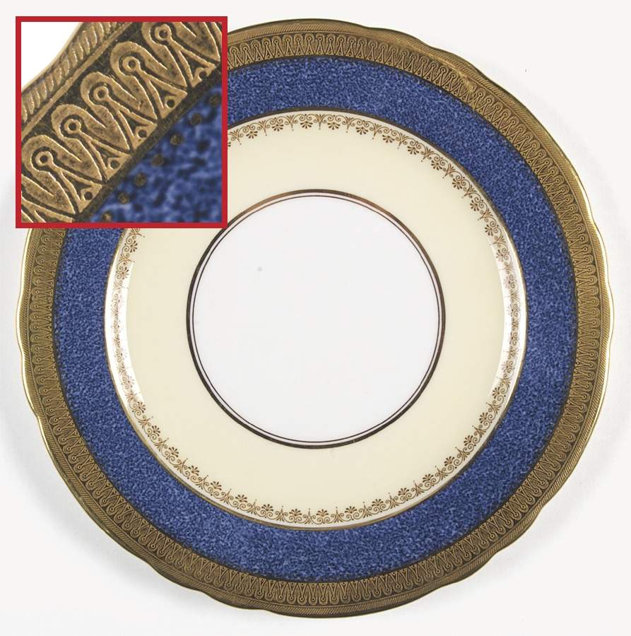 Windsor Cobalt Blue Luncheon Plate by John  Aynsley & Sons-1