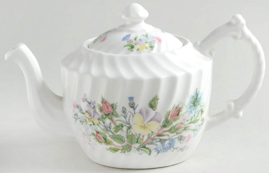 Wild Tudor Individual Teapot & Lid by John  Aynsley & Sons-1