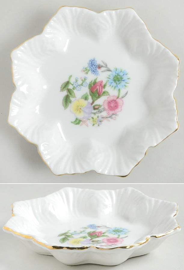 Wild Tudor 5" Sweet Meat Dish by John  Aynsley & Sons-1