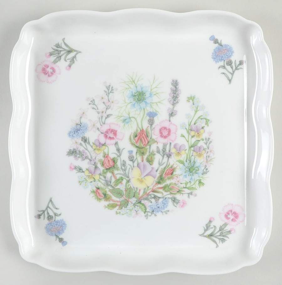 Wild Tudor 7" Square Tray by John  Aynsley & Sons-1