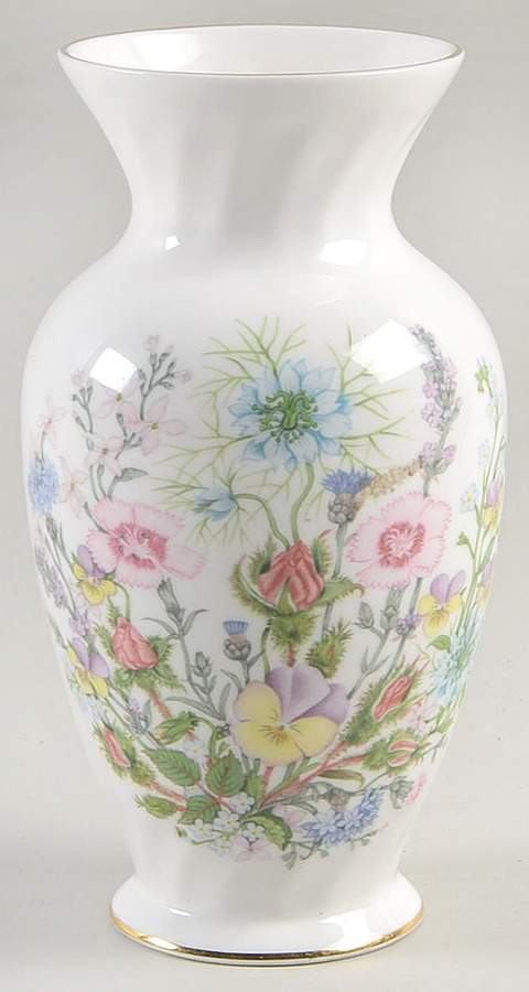 Wild Tudor 6" Vase by John  Aynsley & Sons-1