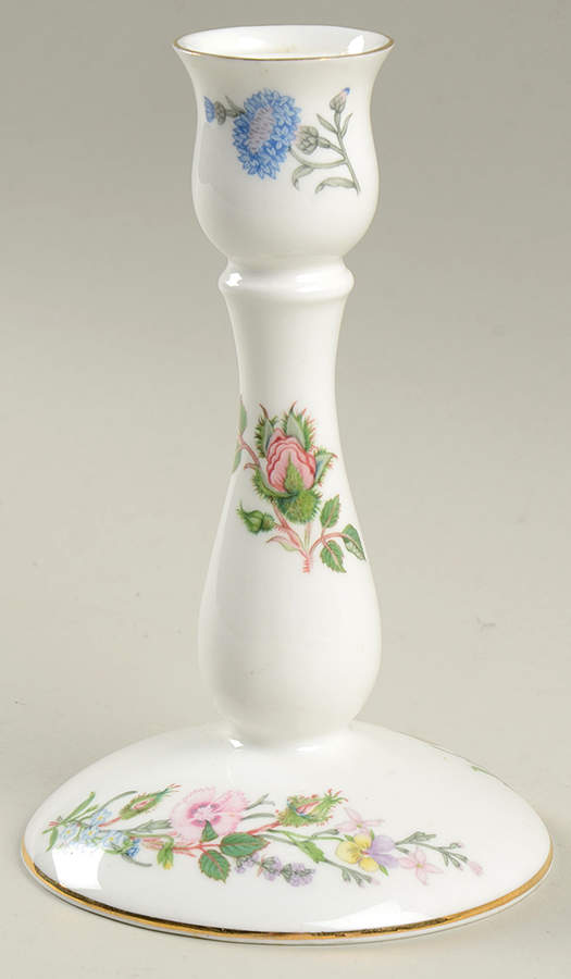 Wild Tudor 6" Candlestick by John  Aynsley & Sons-1