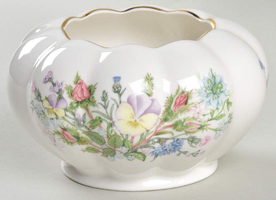 Wild Tudor Rose Bowl by John  Aynsley & Sons-1