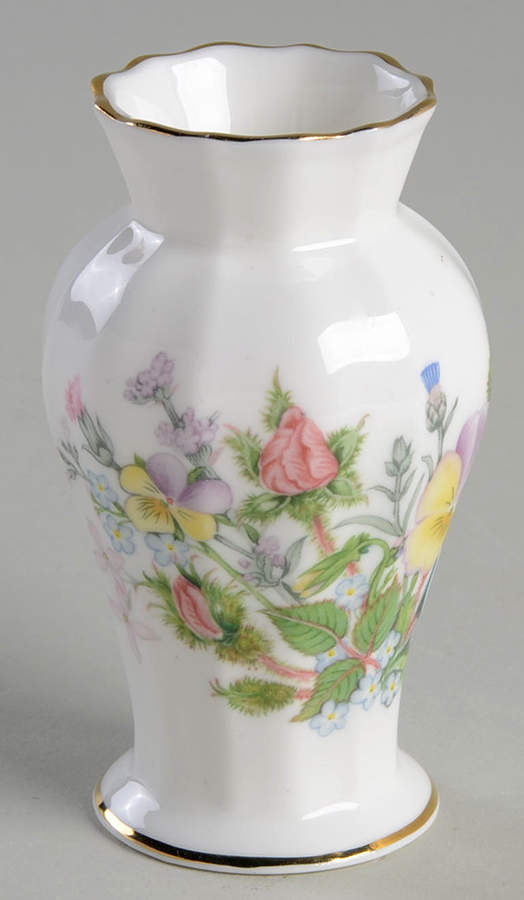 Wild Tudor 3" Vase by John  Aynsley & Sons-1