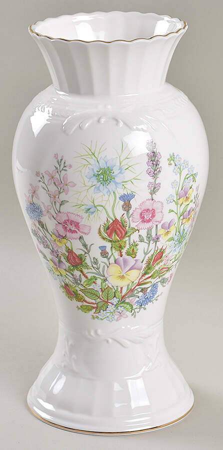 Wild Tudor 10" Vase by John  Aynsley & Sons-1
