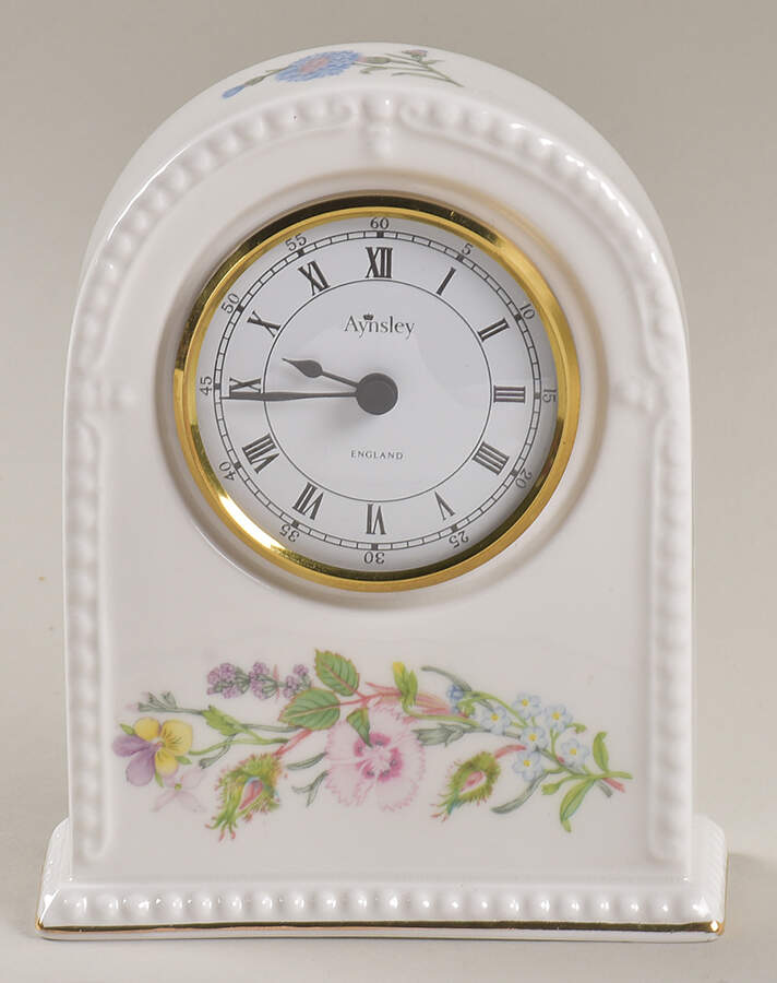 Wild Tudor Mantel Clock by John  Aynsley & Sons-1