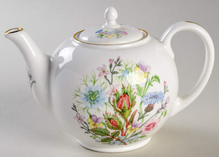 Wild Tudor Mini Teapot & Lid by John  Aynsley & Sons-1