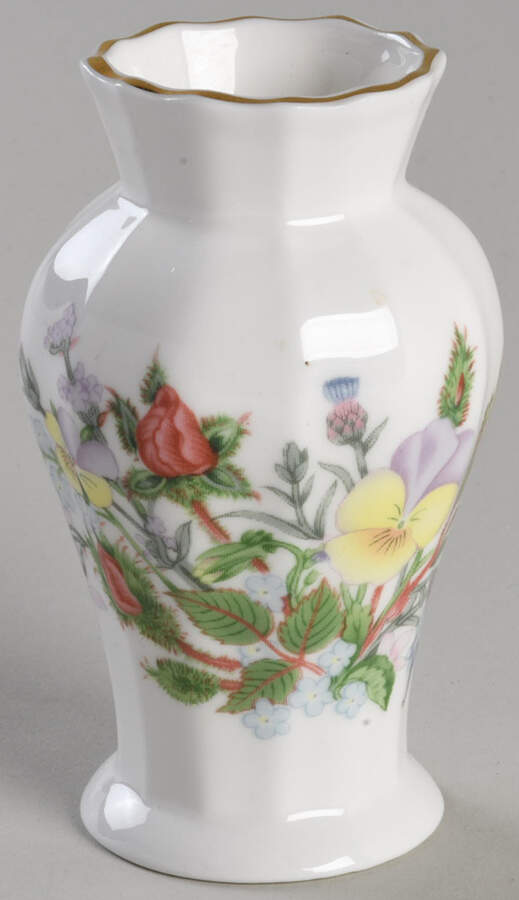 Wild Tudor 3" Vase by John  Aynsley & Sons-1