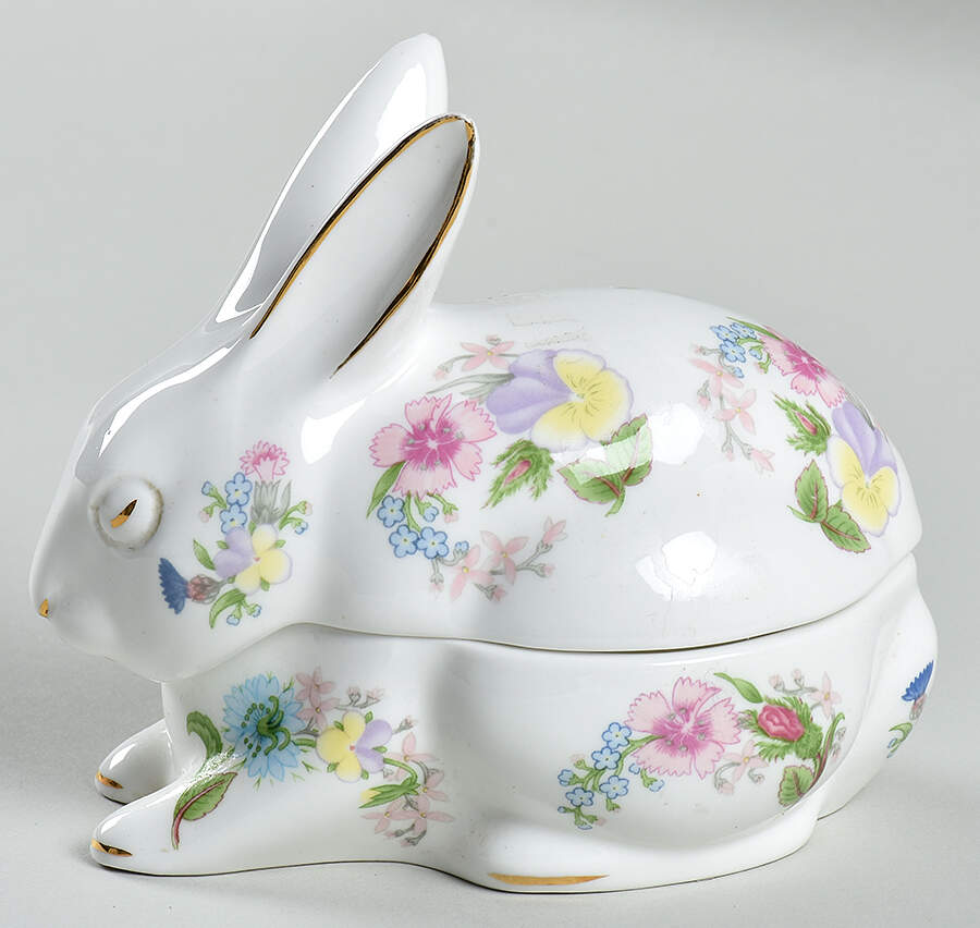 Wild Tudor Small Animal Box & Lid by John  Aynsley & Sons-1