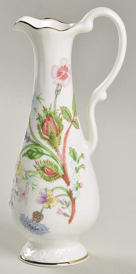 Wild Tudor 6" Pitcher Vase by John  Aynsley & Sons-1