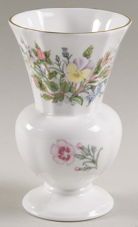 Wild Tudor 5" Thistle Vase by John  Aynsley & Sons-1