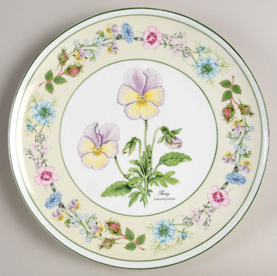 Wild Tudor Coupe Accent Salad Plate by John  Aynsley & Sons-1