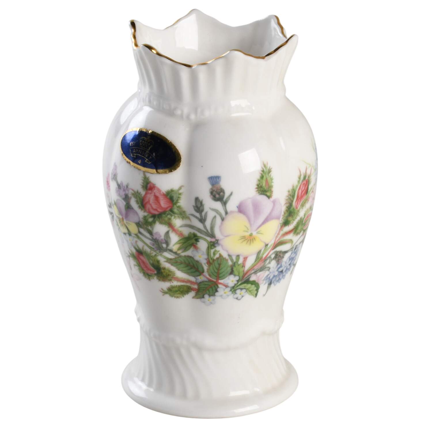 Wild Tudor 4" Spill Vase by John  Aynsley & Sons-1