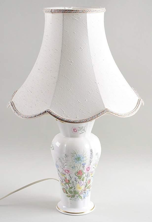Wild Tudor 22" Electric Lamp & Shade by John  Aynsley & Sons-1