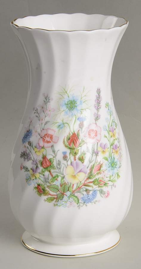 Wild Tudor 8" Vase by John  Aynsley & Sons-1
