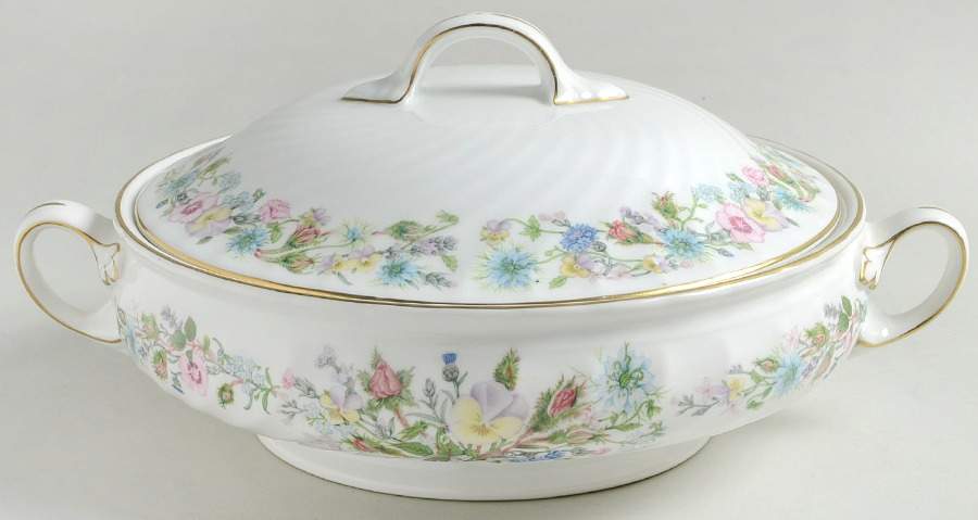Wild Tudor Round Covered Vegetable by John  Aynsley & Sons-1