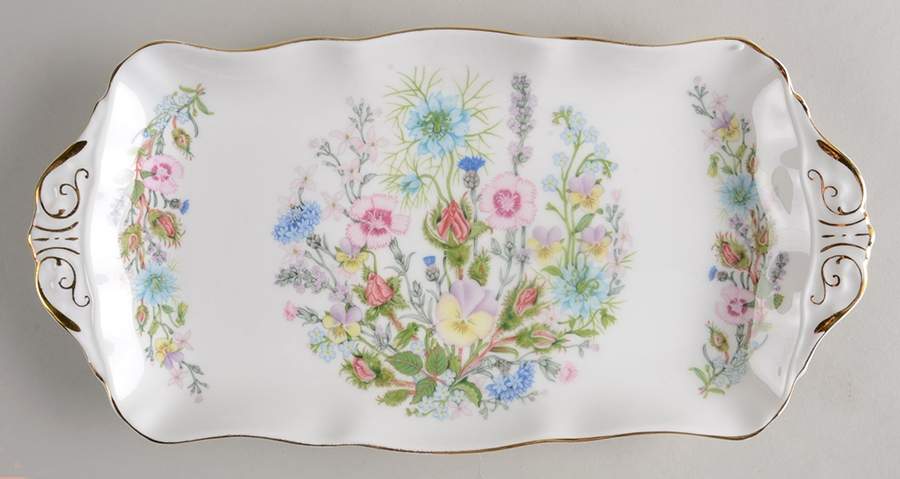 Wild Tudor Large Sandwich Tray by John  Aynsley & Sons-1