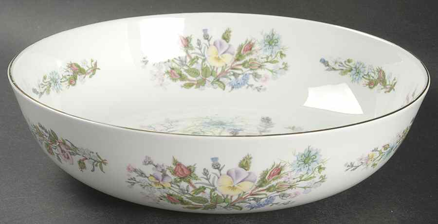 Wild Tudor 9" Salad Serving Bowl by John  Aynsley & Sons-1