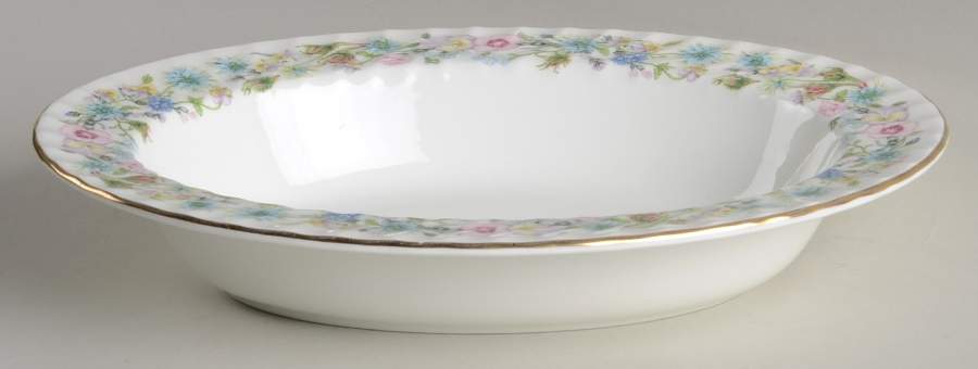 Wild Tudor 10" Oval Vegetable Bowl by John  Aynsley & Sons-1