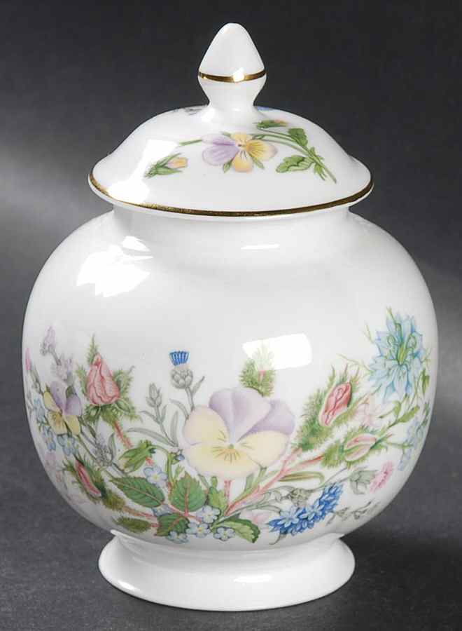 Wild Tudor Large Spice Jar & Lid by John  Aynsley & Sons-1