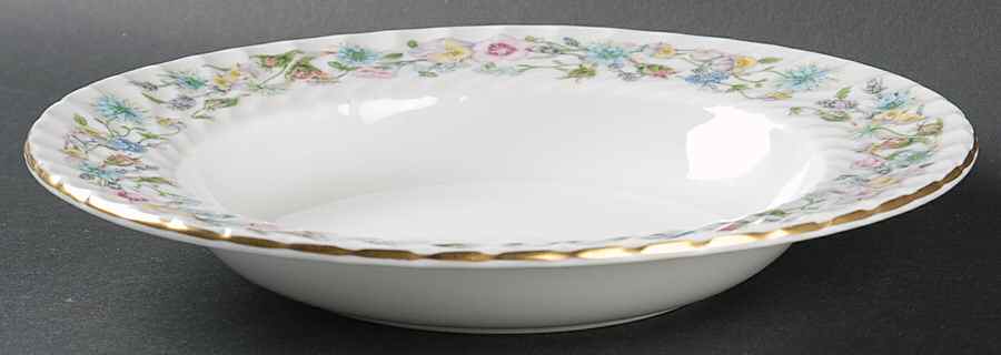 Wild Tudor Large Rim Soup Bowl by John  Aynsley & Sons-1