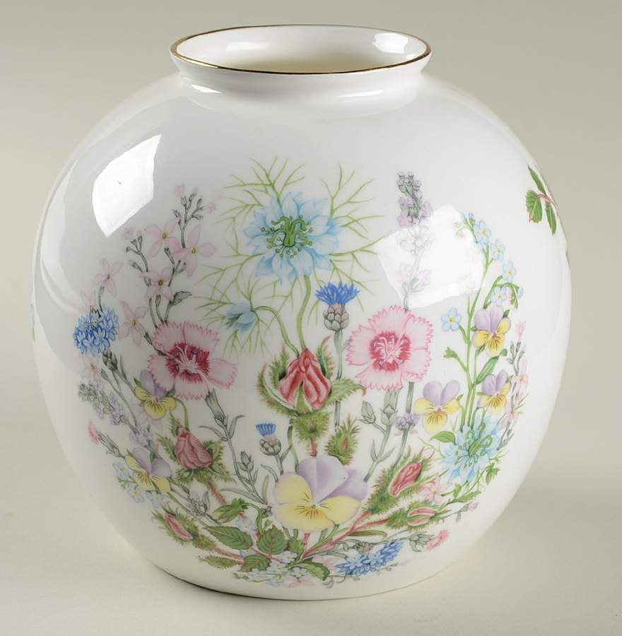 Wild Tudor 5" Vase by John  Aynsley & Sons-1