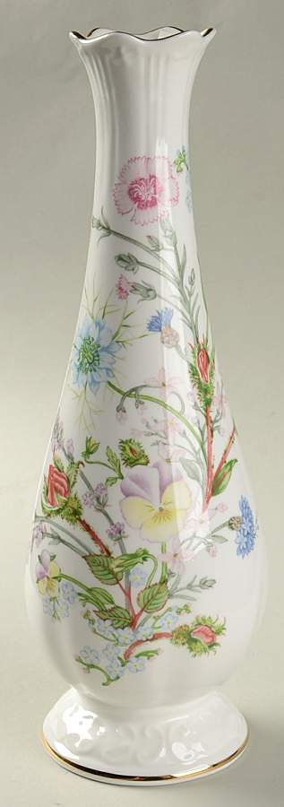 Wild Tudor 10" Bud Vase by John  Aynsley & Sons-1