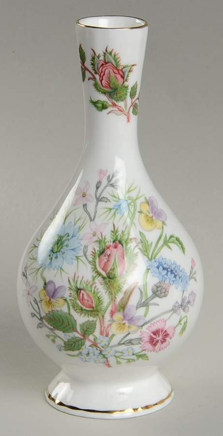 Wild Tudor 6" Bud Vase Globe by John  Aynsley & Sons-1